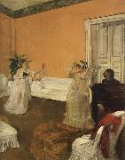Edgar Degas The Song Rehearsal oil painting on canvas